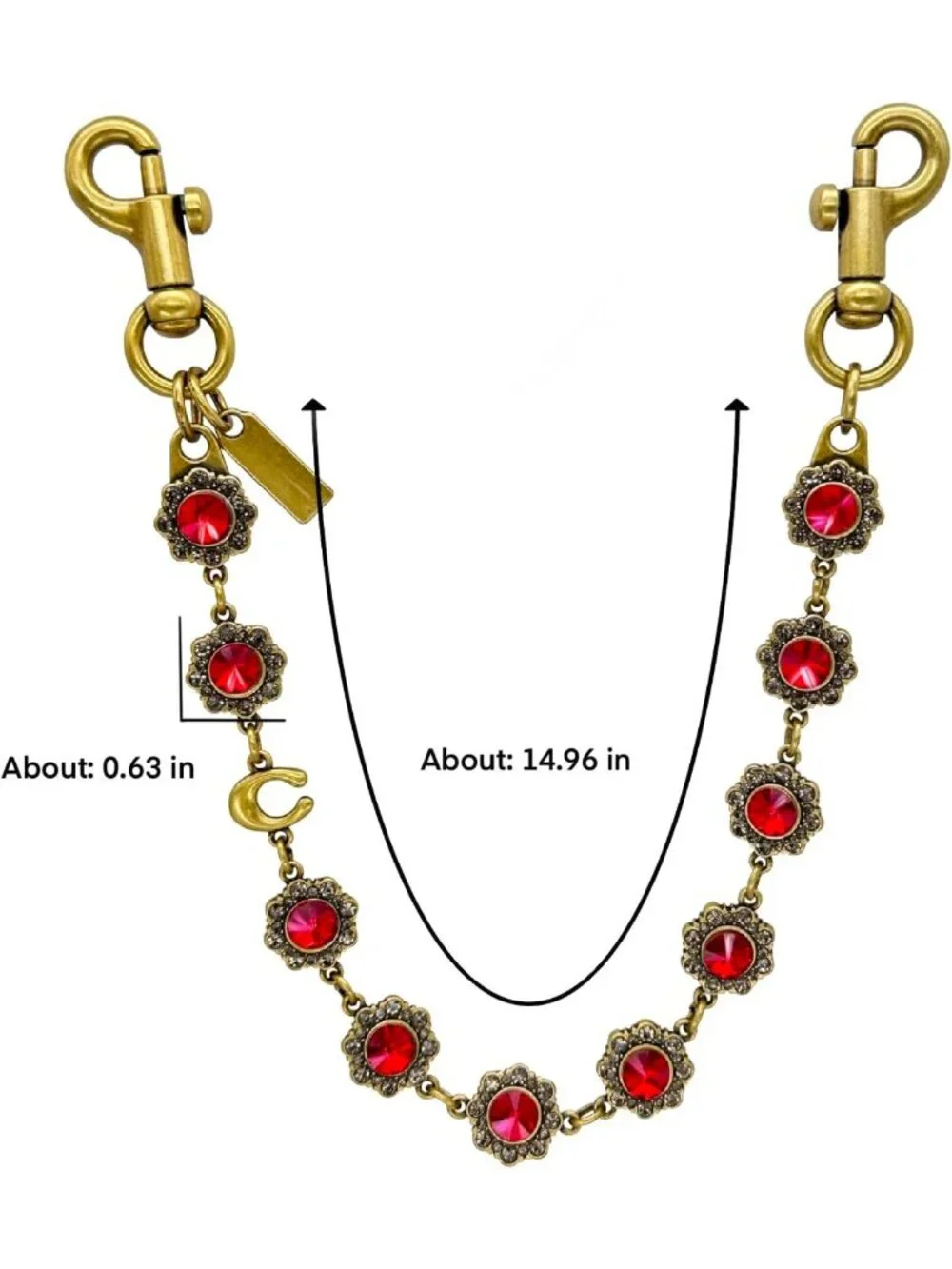 Stylish Gold Bag Charms for Handbags | Chic Purse Chain Accessories